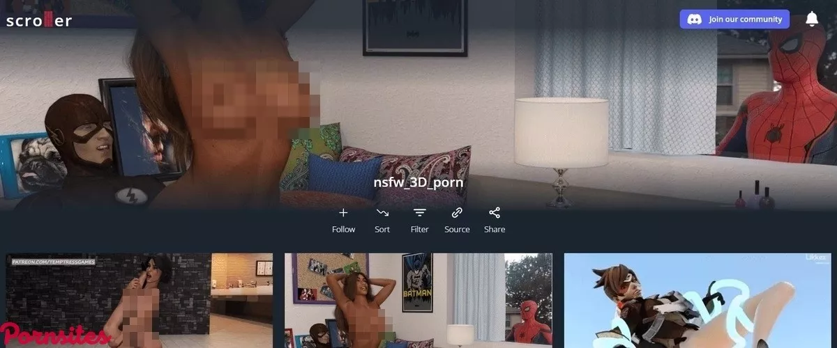 Scrolller 3D Porn